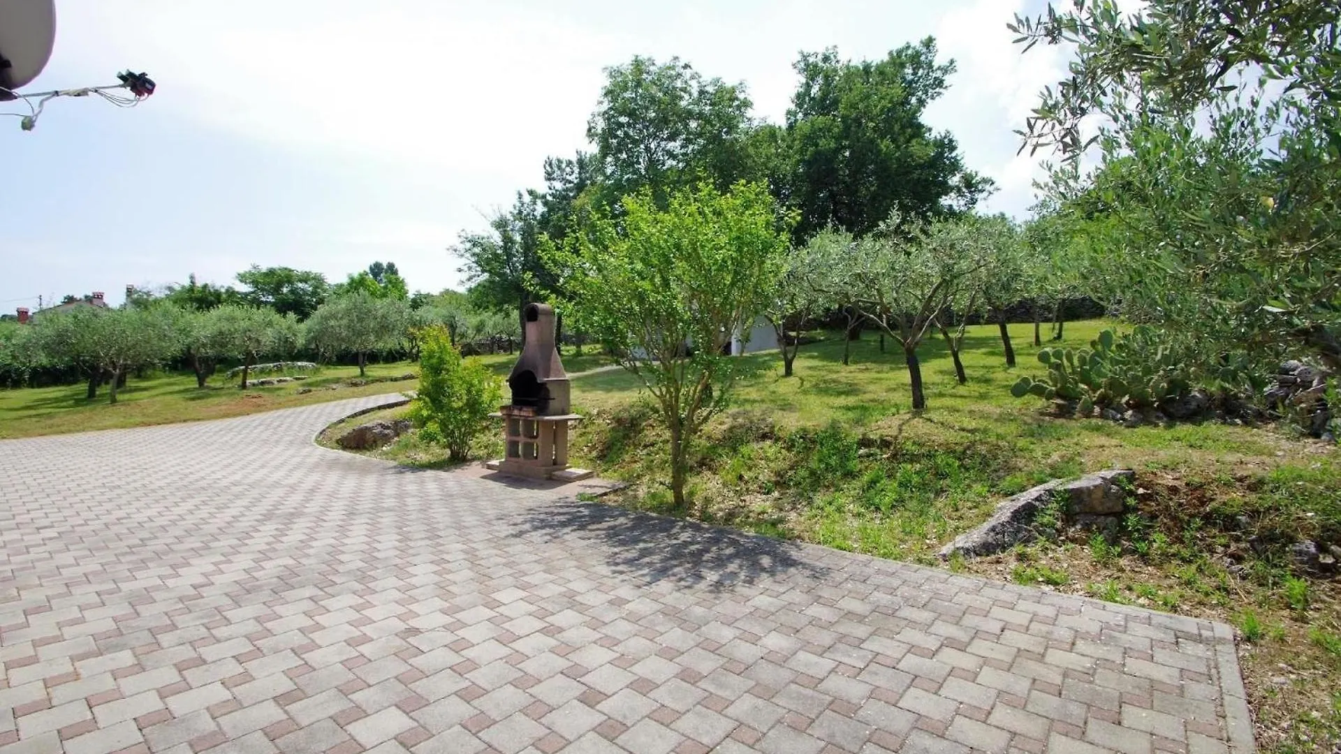 펜션 Ferienhaus Mit Schoenem Garten Rakalj 크로아티아